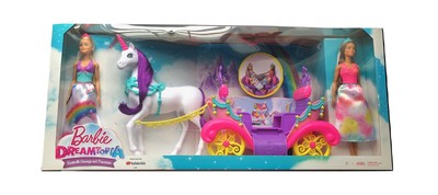 princess barbie expandable carriage